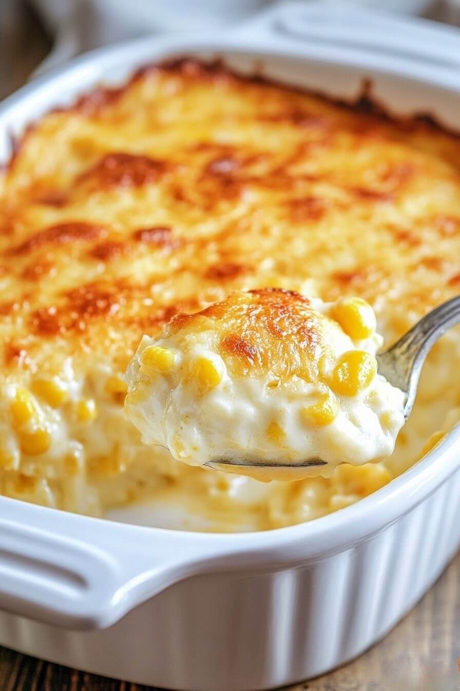 Easy Creamy Corn Casserole