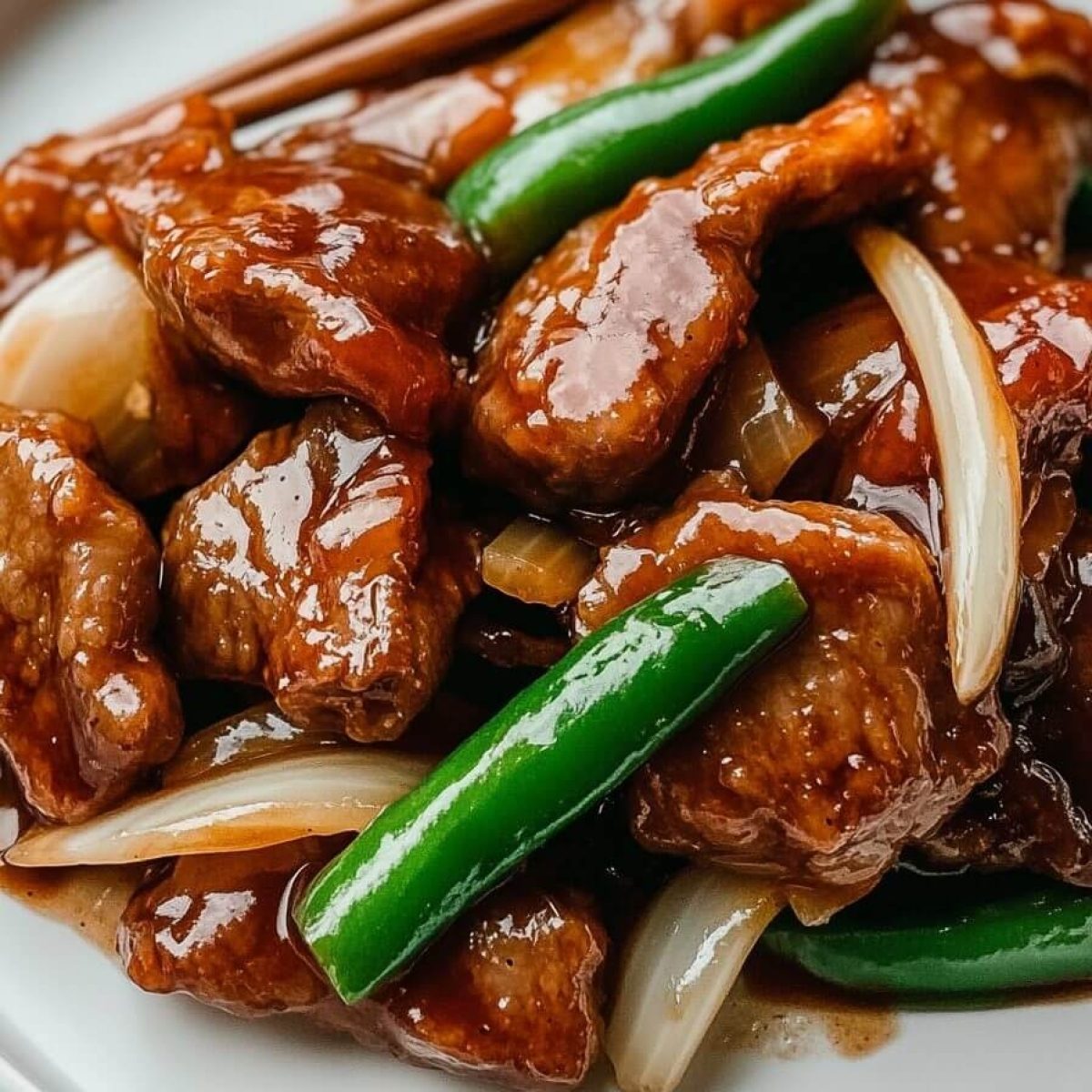 Chinese Beef and Onion Stir Fry