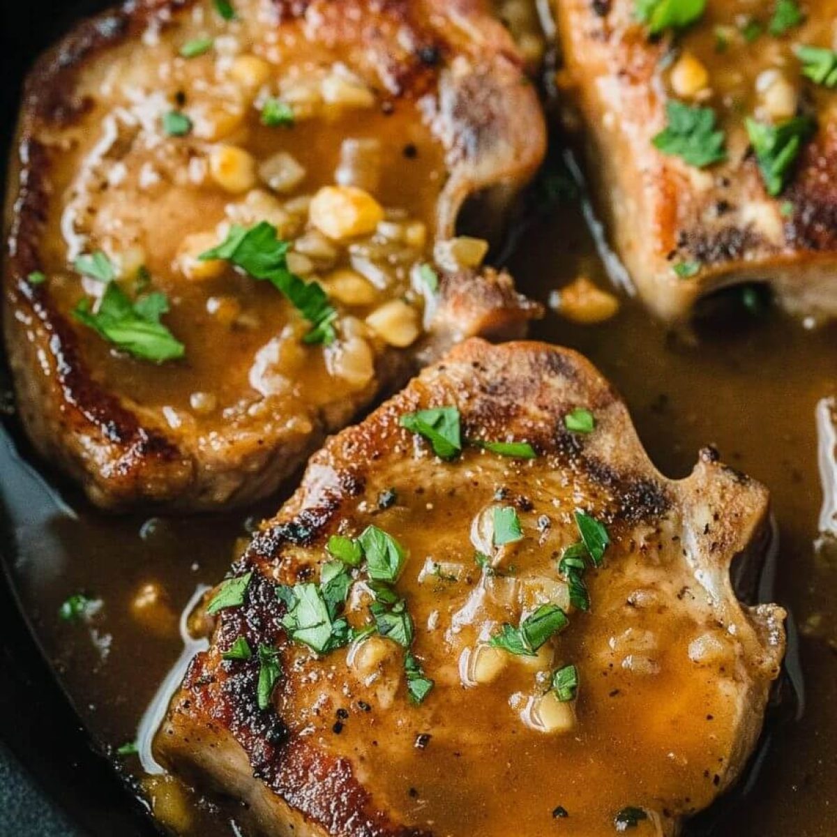 Smothered Baked Pork Chops