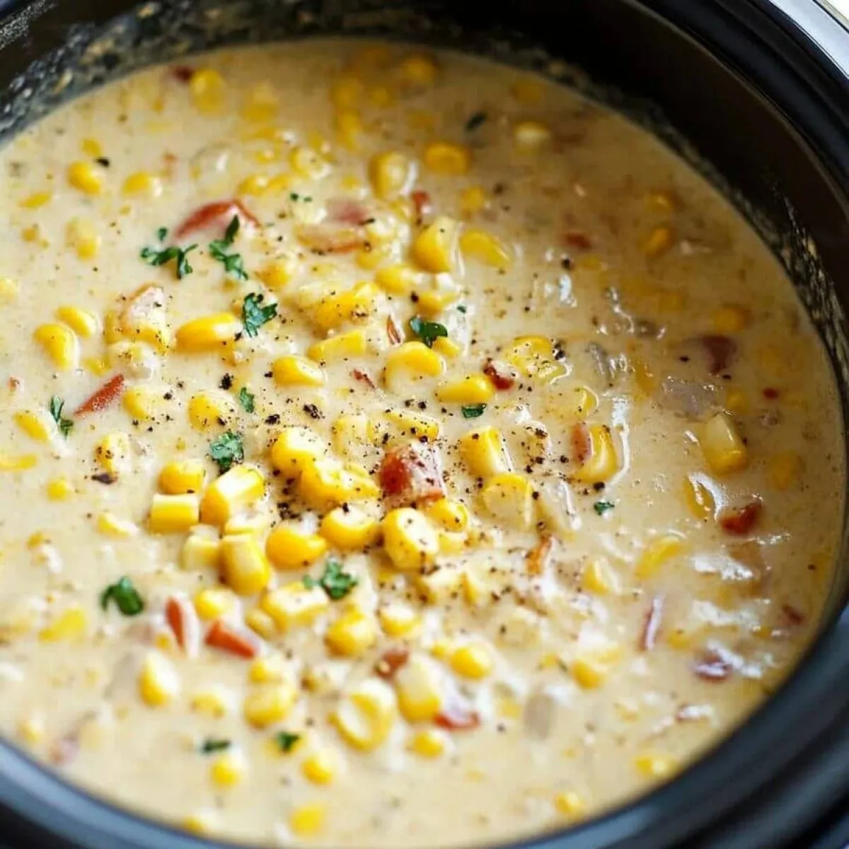 Slow Cooker Corn Chowder