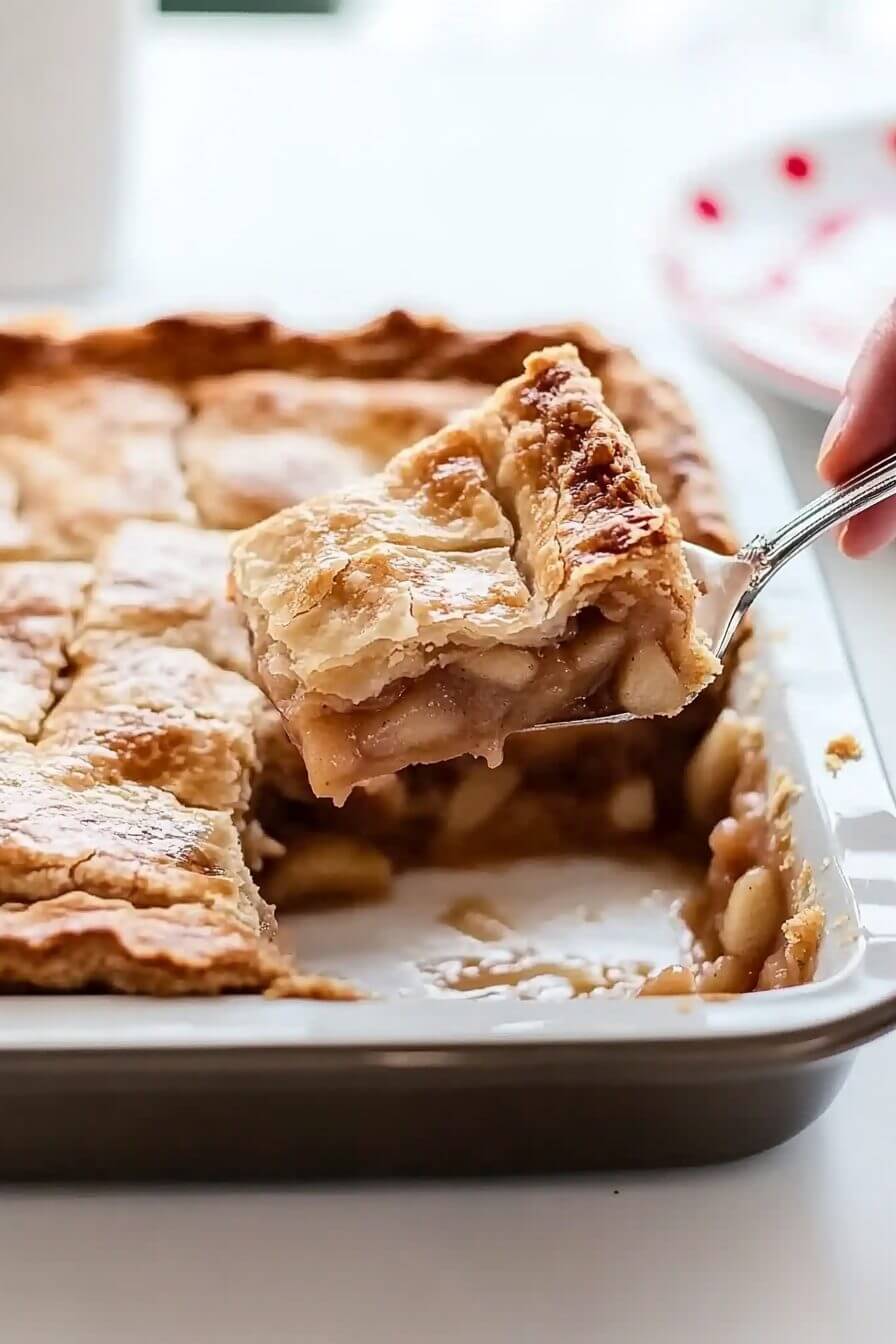Yummy Apple Slab Pie