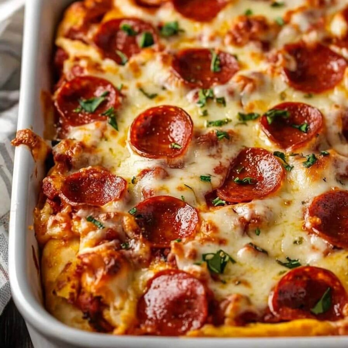 Pizza Casserole Pie