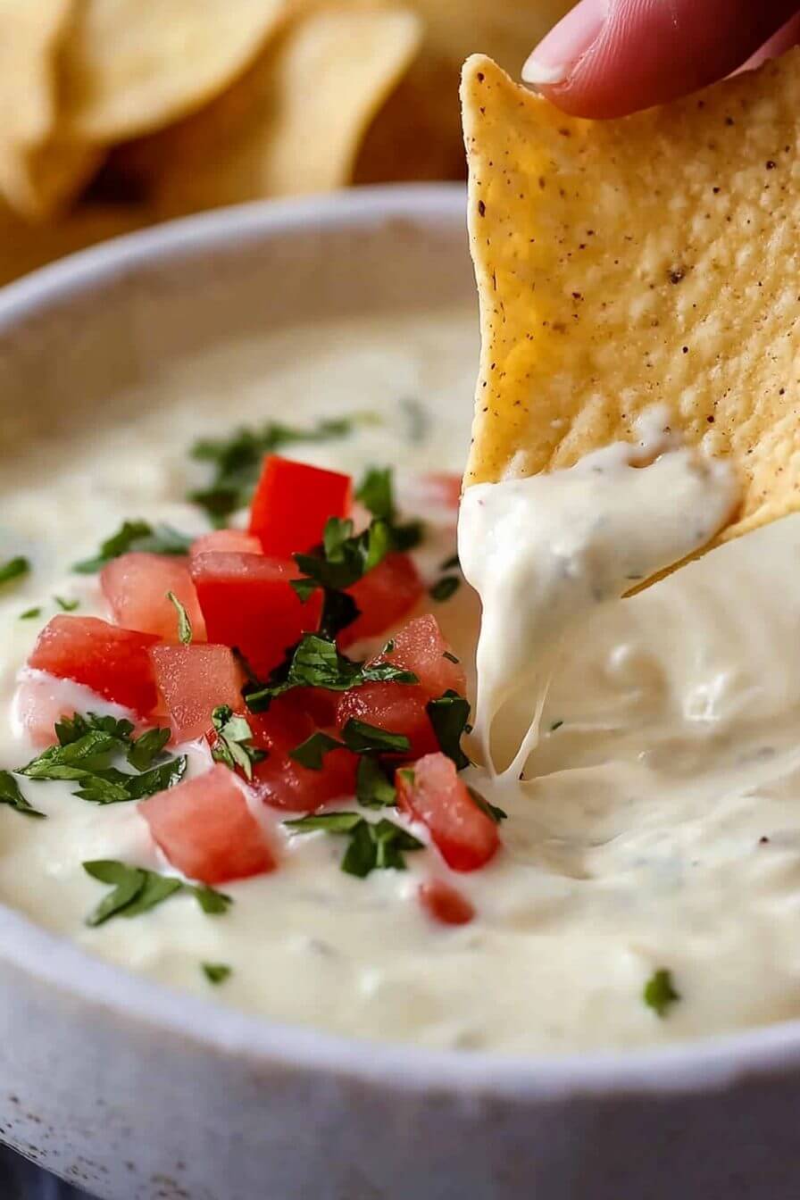 WHITE QUESO DIP
