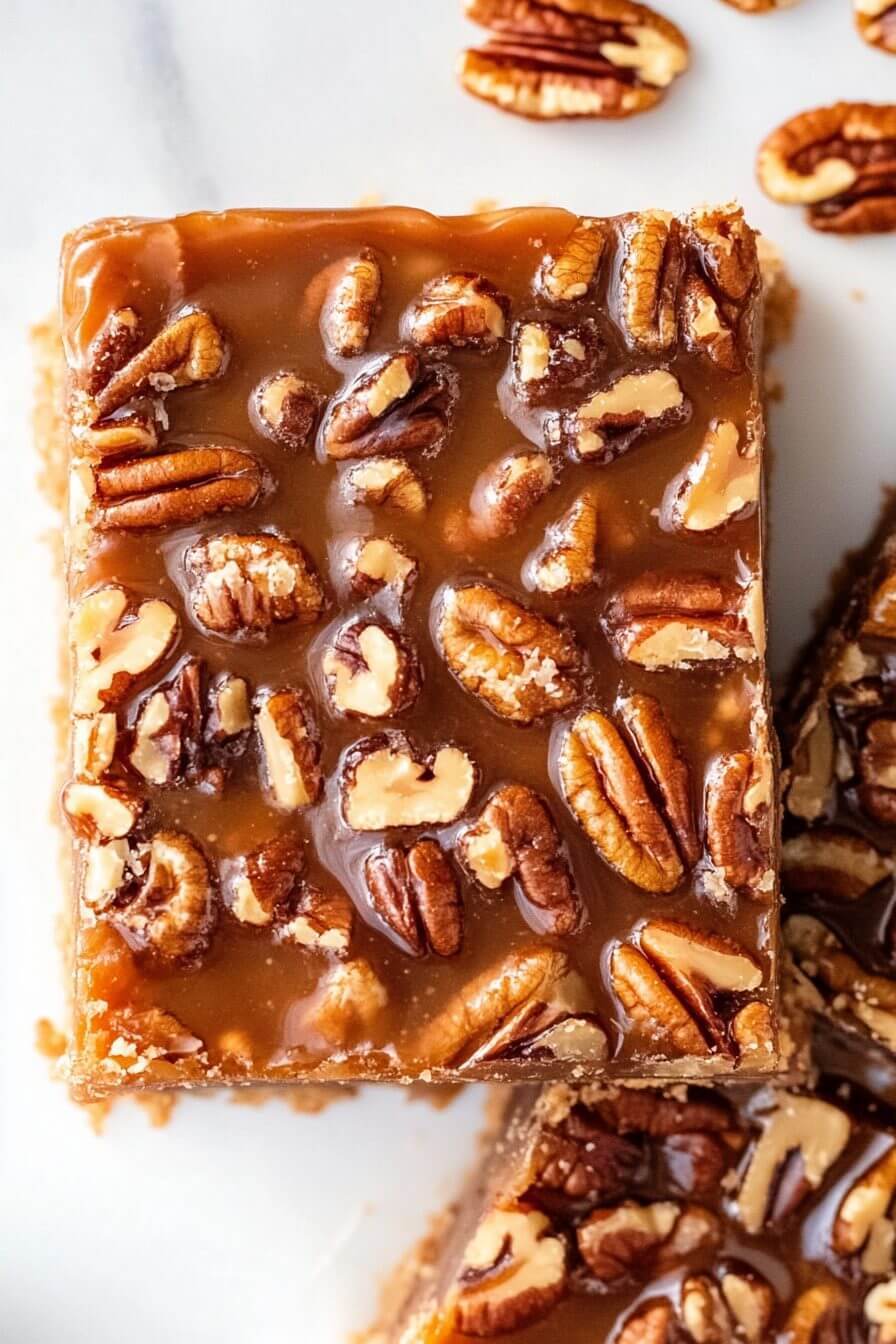 Pecan Turtle Bars Recipe