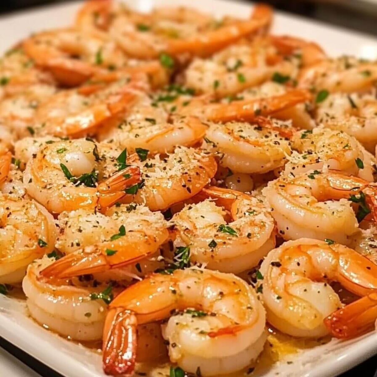 Garlic Parmesan Roasted Shrimp
