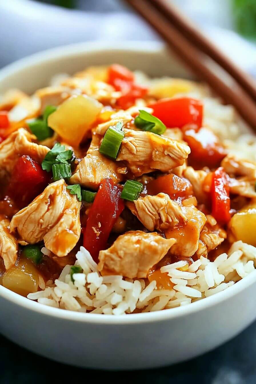 Sweet Hawaiian Crockpot Chicken Recipe