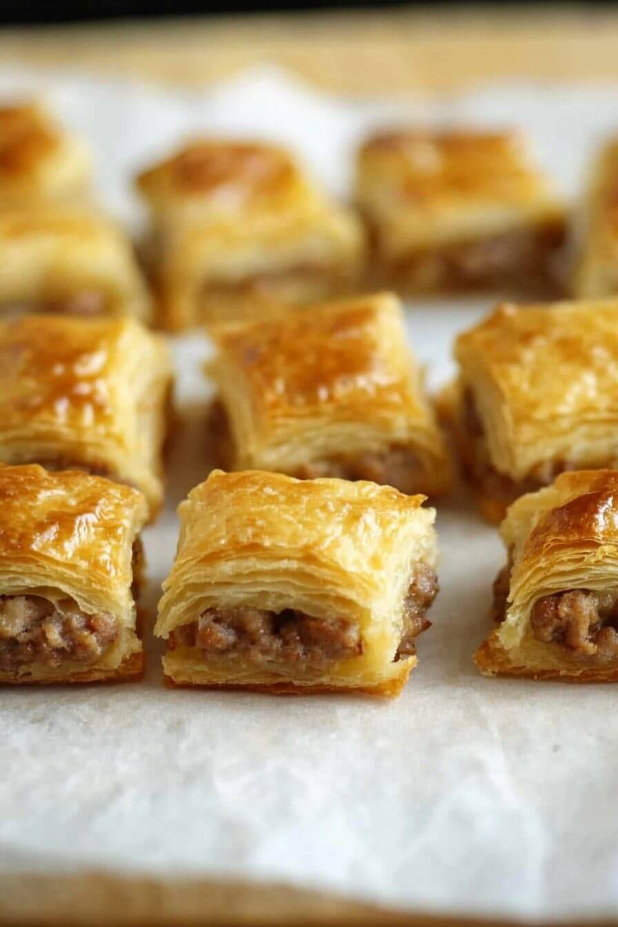 3-Ingredient Crescent Sausage Bites