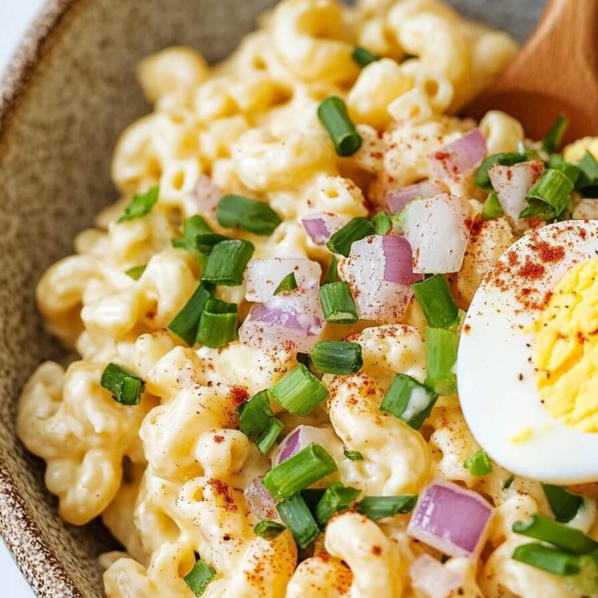 Deviled Egg Pasta Salad Recipe