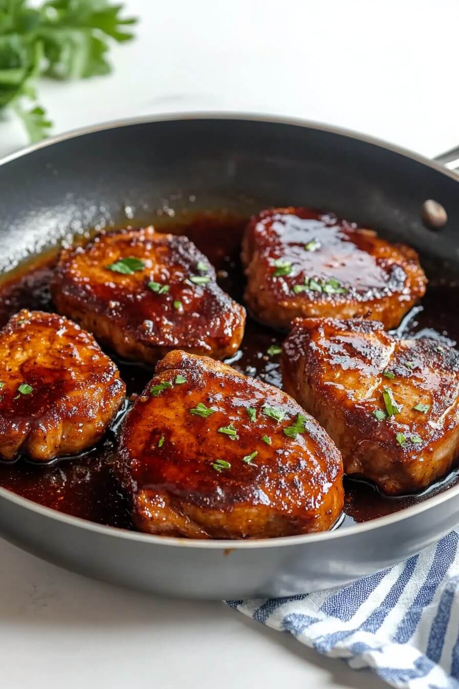 Delicious Brown Sugar Chops