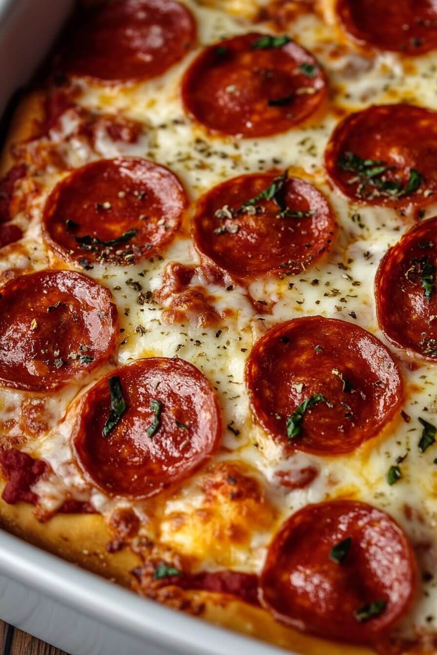 Pizza Casserole Pie