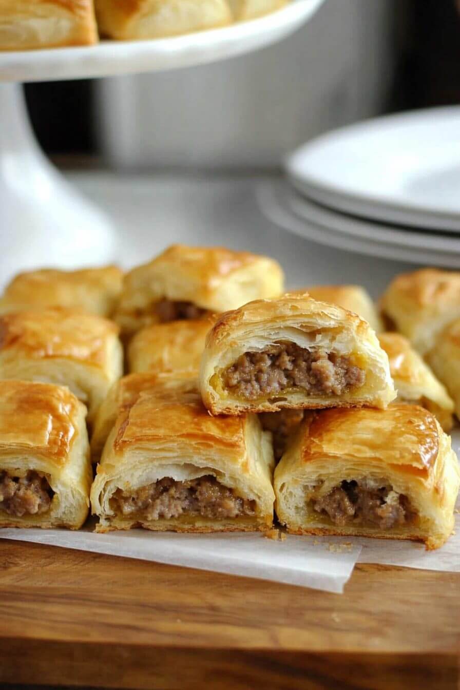 3-Ingredient Crescent Sausage Bites