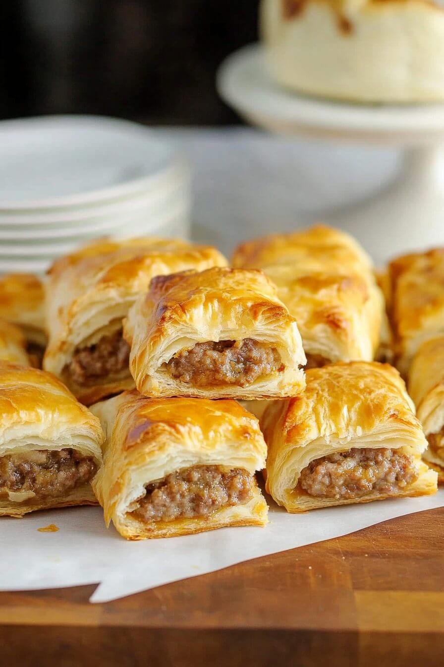3-Ingredient Crescent Sausage Bites