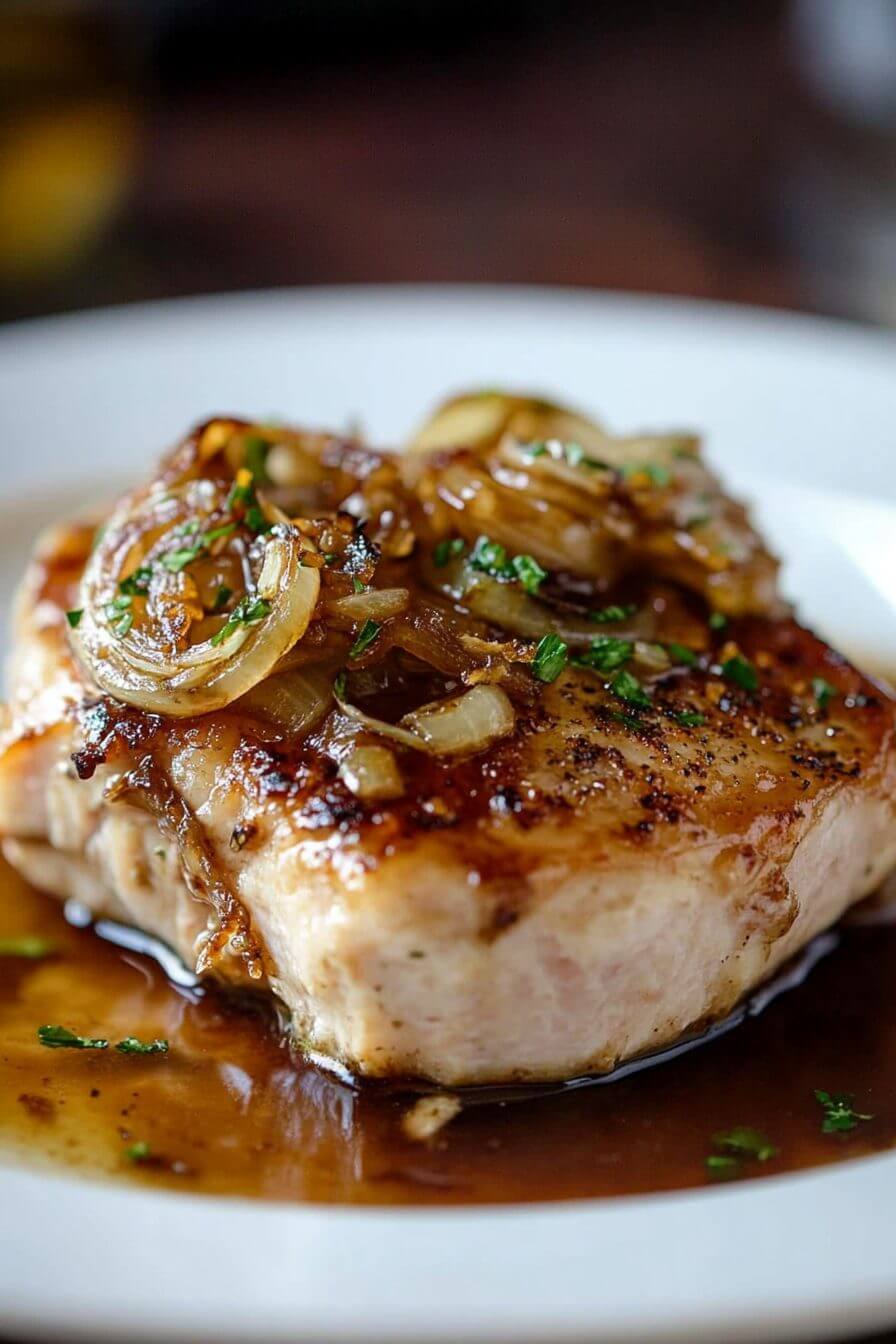 French Onion Pork Chops
