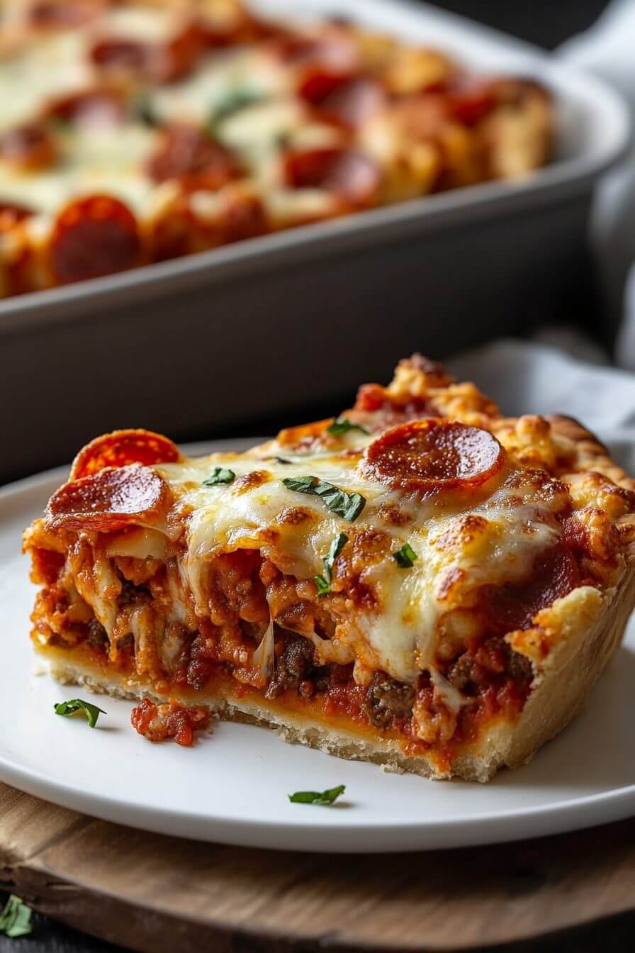 Pizza Casserole Pie