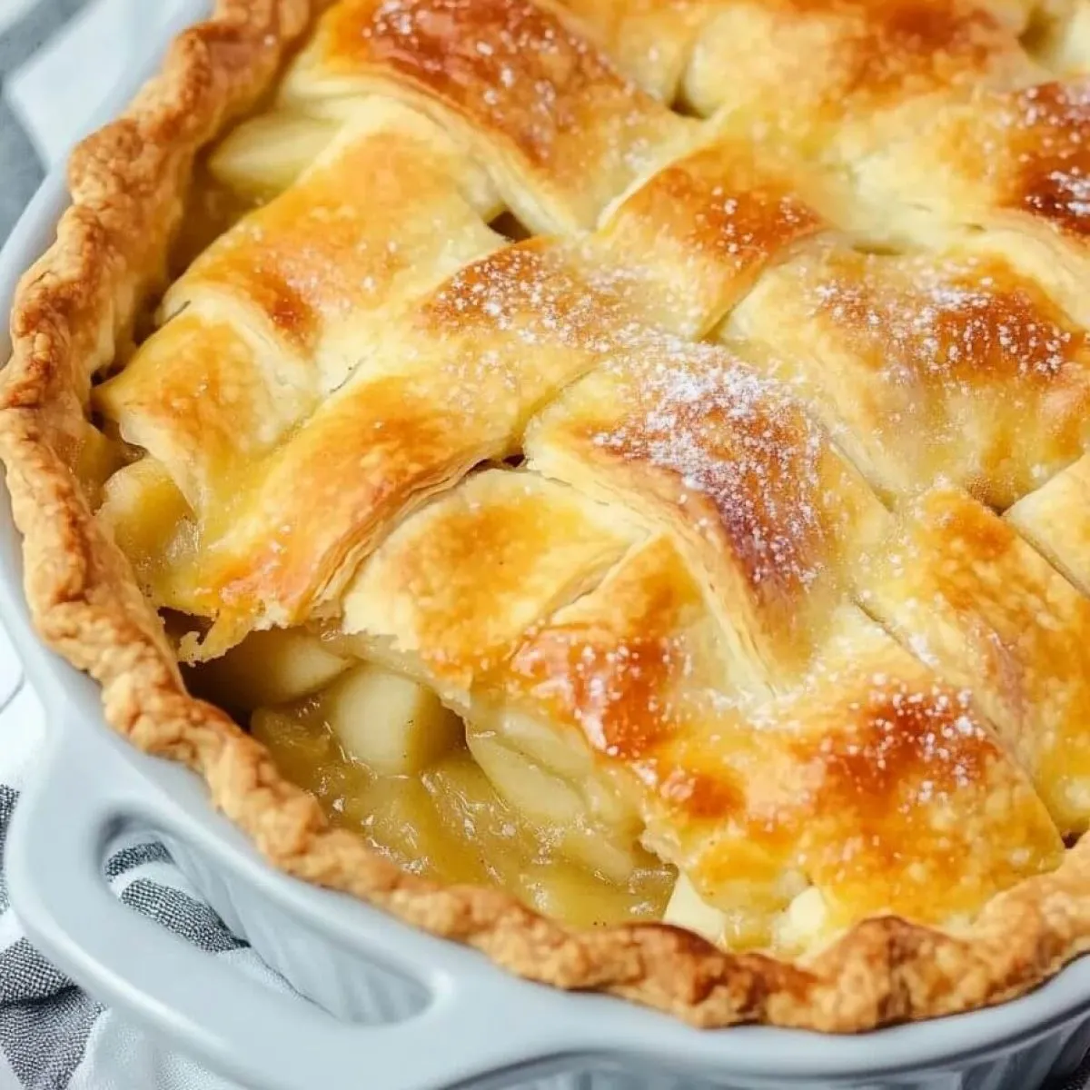 3 INGREDIENT APPLE PIE CAKE