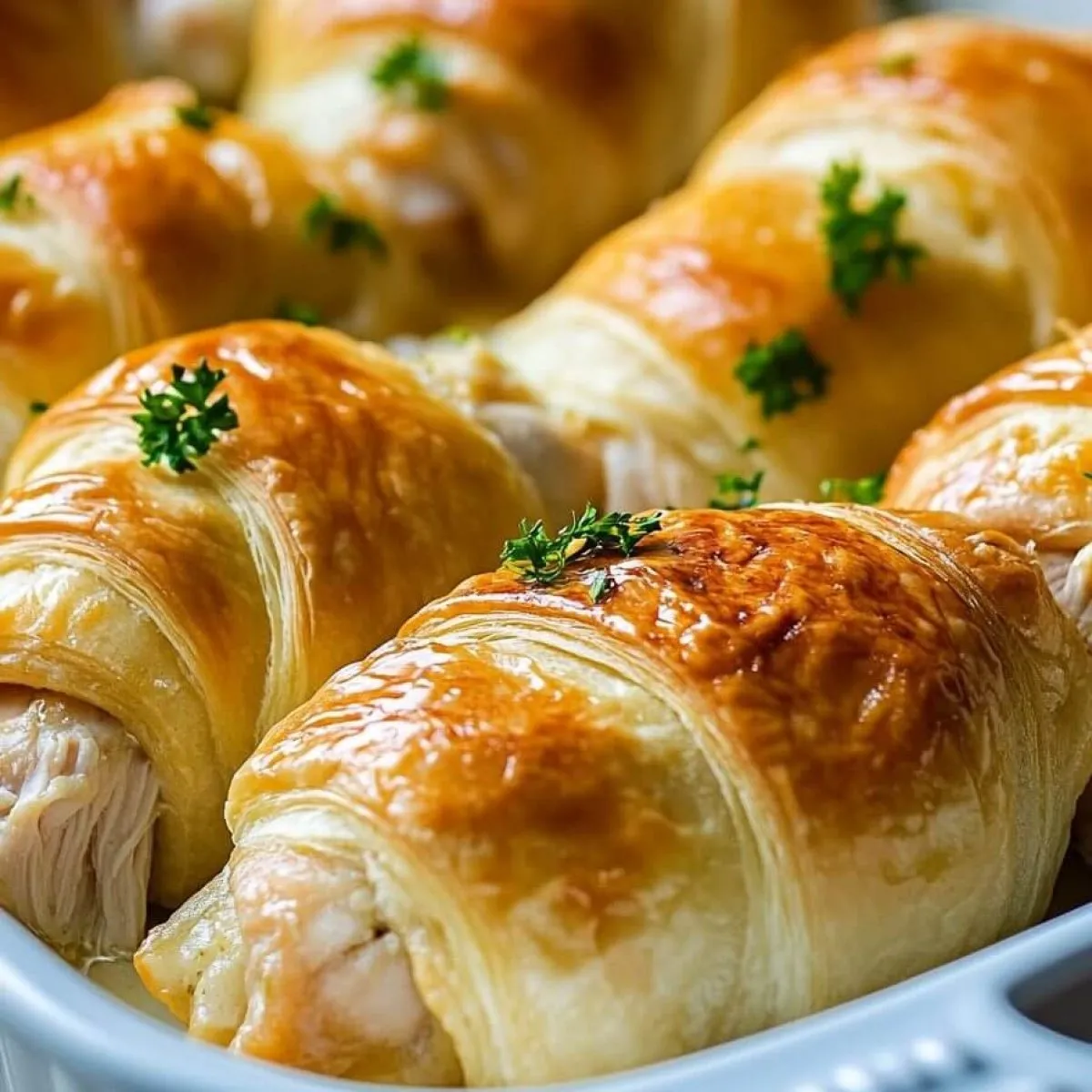 Chicken Crescent Roll Ups