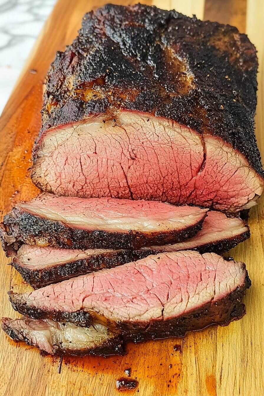 Poor Man's Prime Rib Sliced