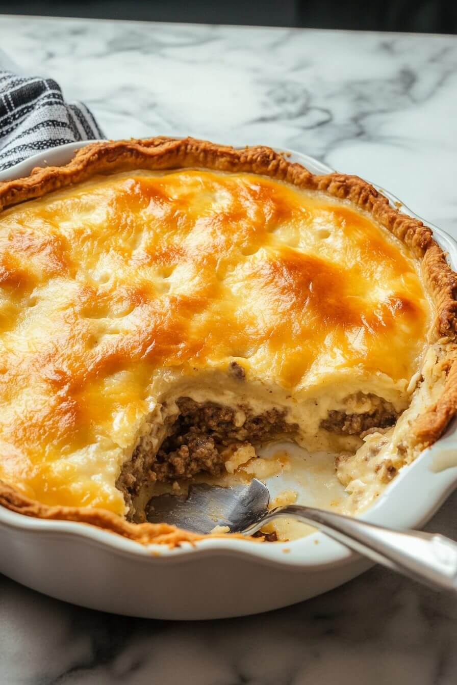 Pioneer Woman Cheeseburger Pie
