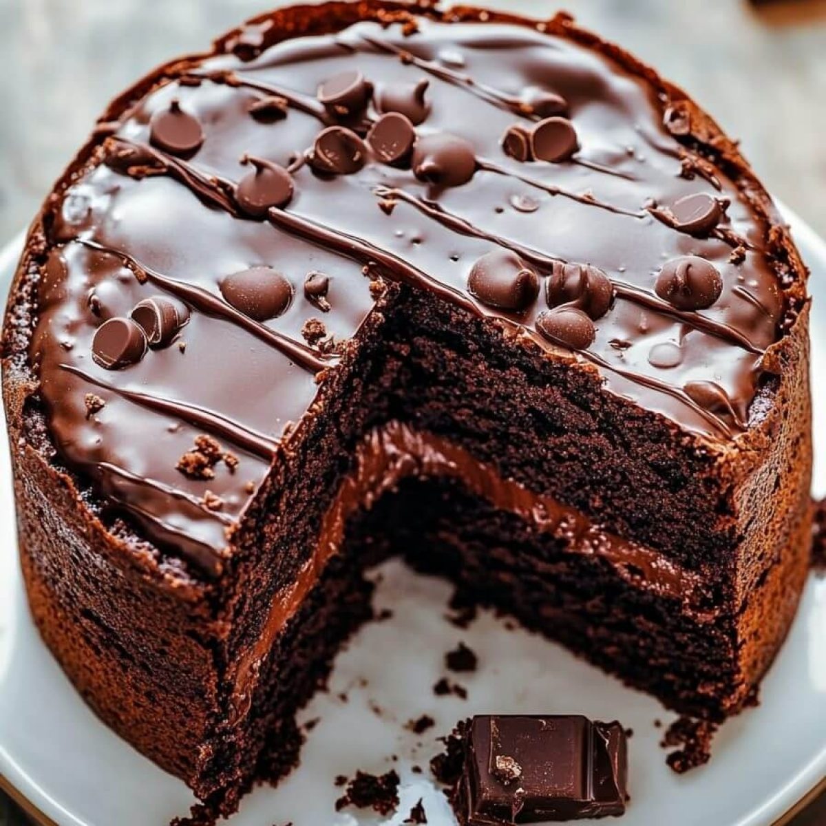 Chocolate Brownie Cake Recipe