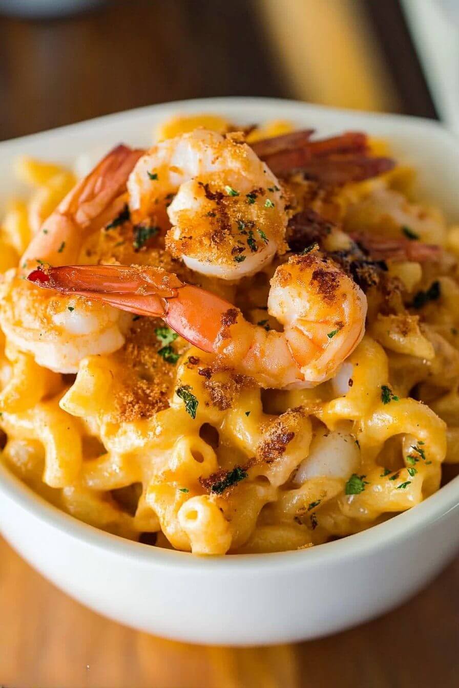 Lobster, Crab and Shrimp Macaroni and Cheese