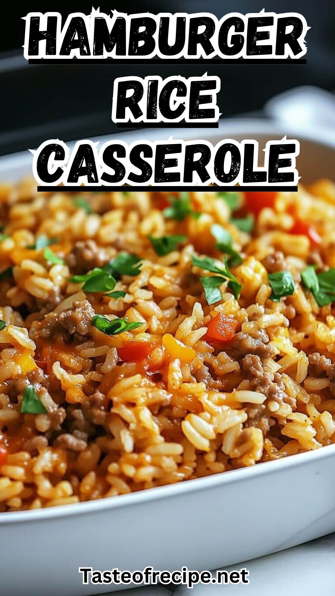 Easy Hamburger Rice Casserole Easy Hamburger Rice Casserole