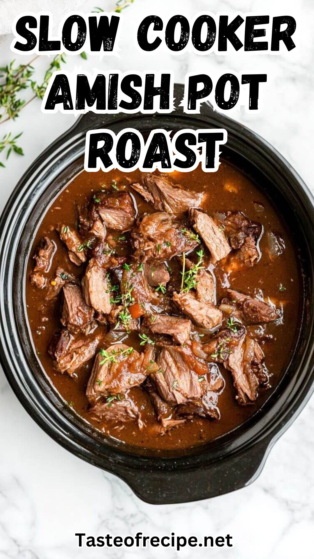 Slow Cooker Amish Pot Roast Slow Cooker Amish Pot Roast