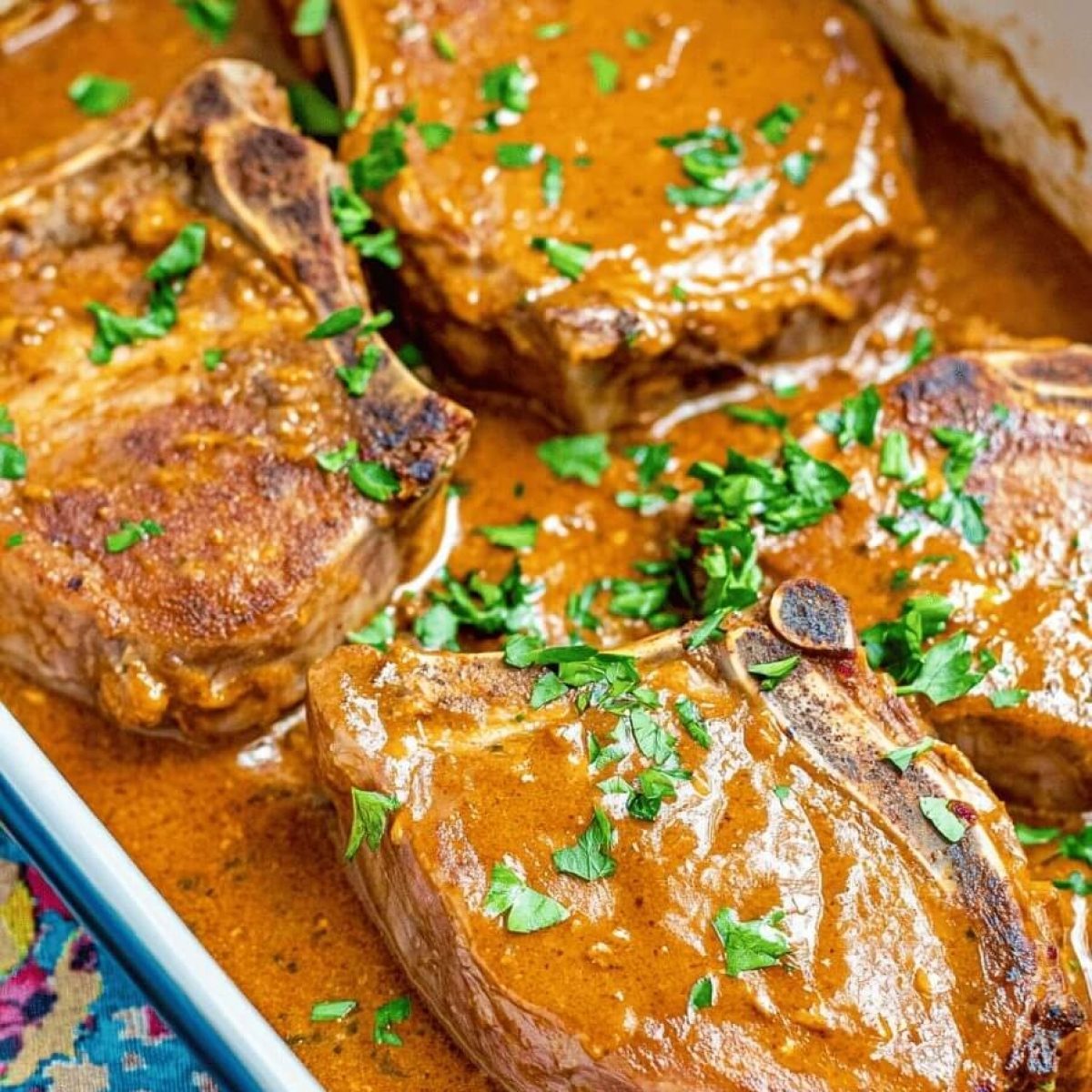 Pork Chop Supreme with Potatoes
