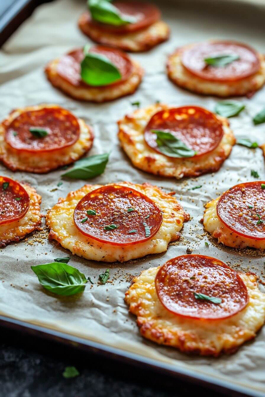 KETO PIZZA CHIPS