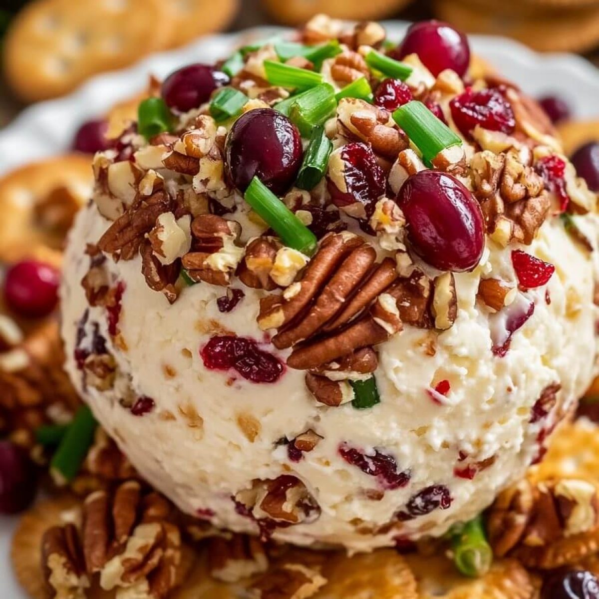 Cranberry Pecan Cheese Ball
