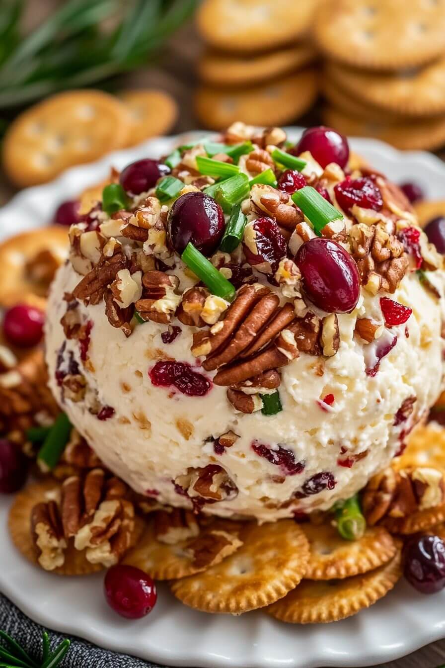 Cranberry Pecan Cheese Ball