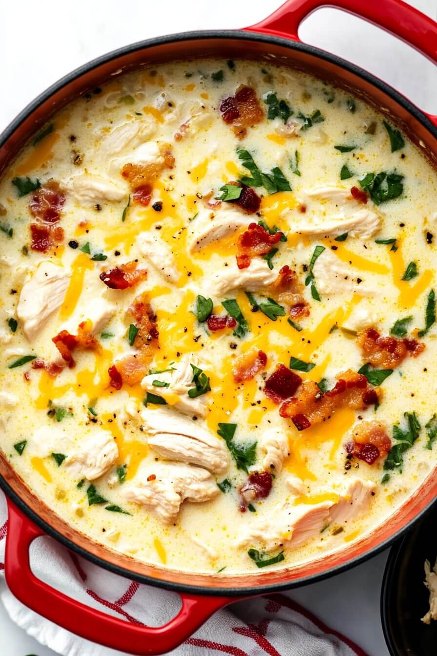 CRACK CHICKEN SOUP