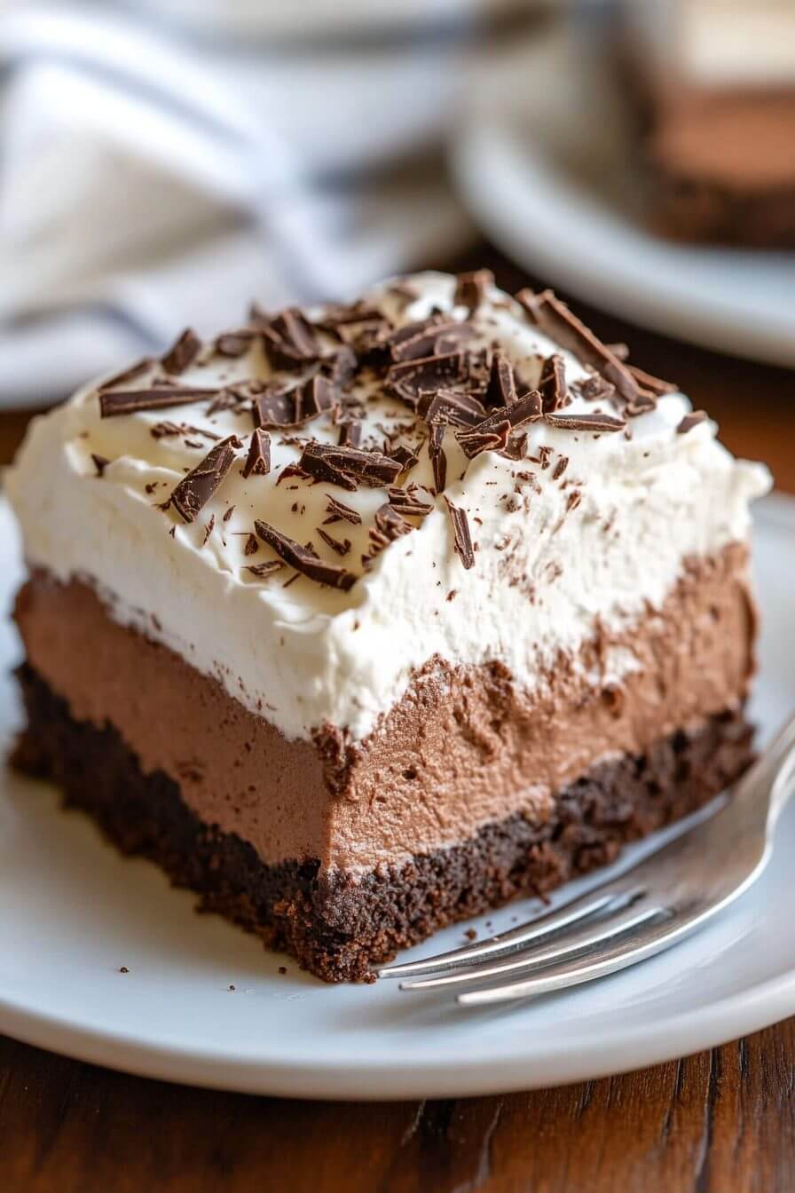 French Silk Pie Brownies