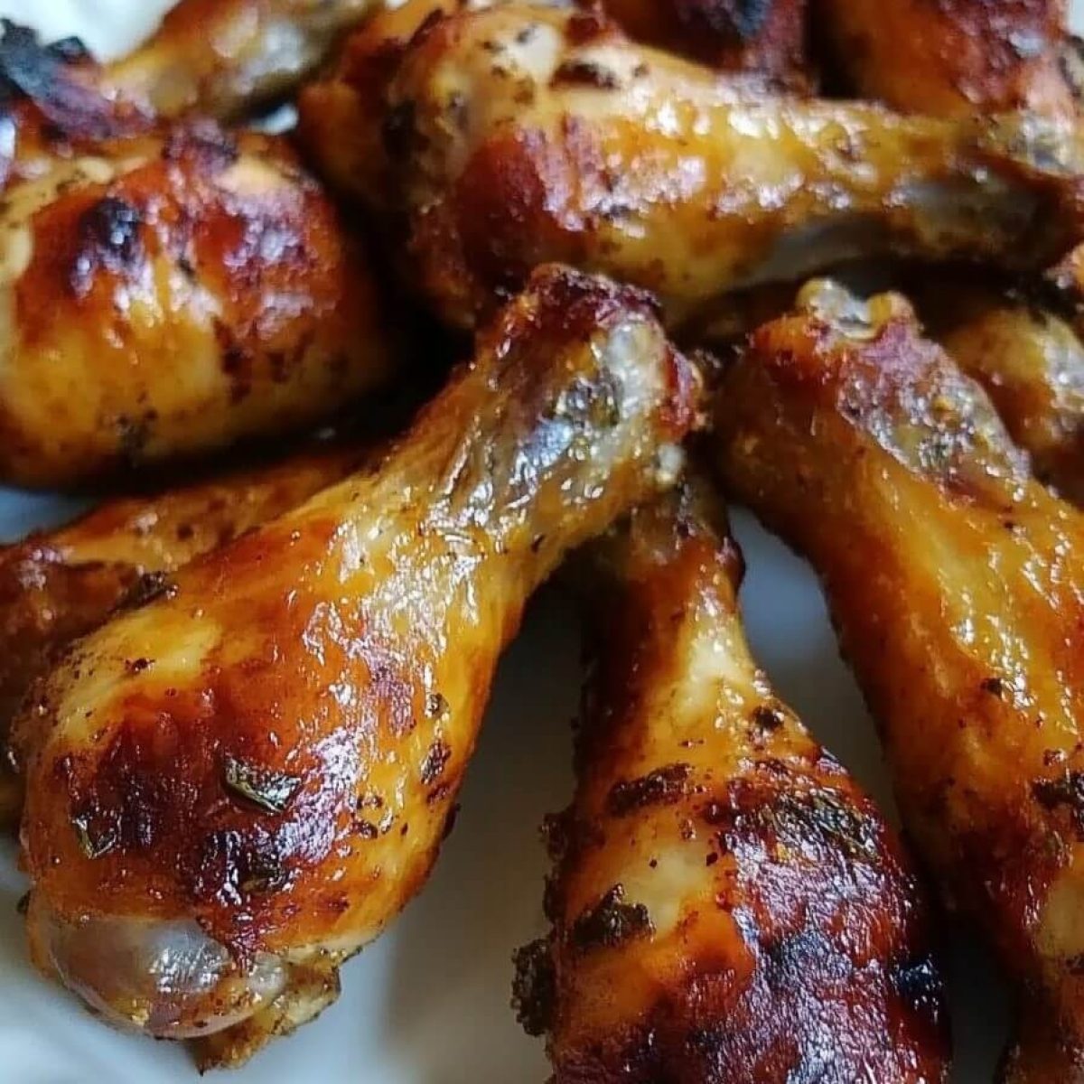 Caramelized Baked Chicken Legs or Wings