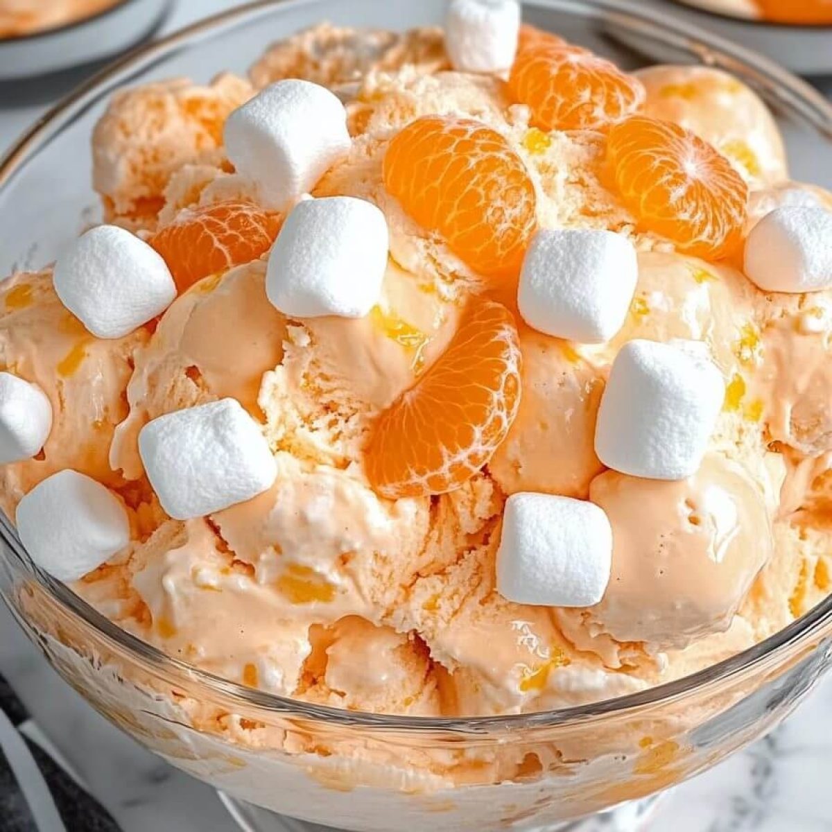Creamsicle Orange Fluff