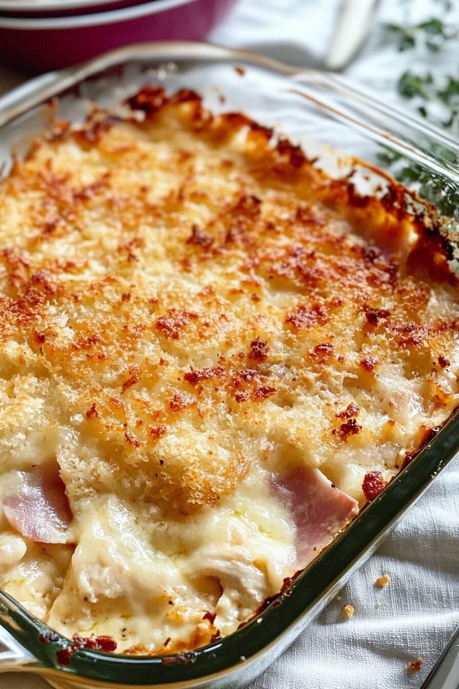 CHICKEN CORDON BLEU CASSEROLE