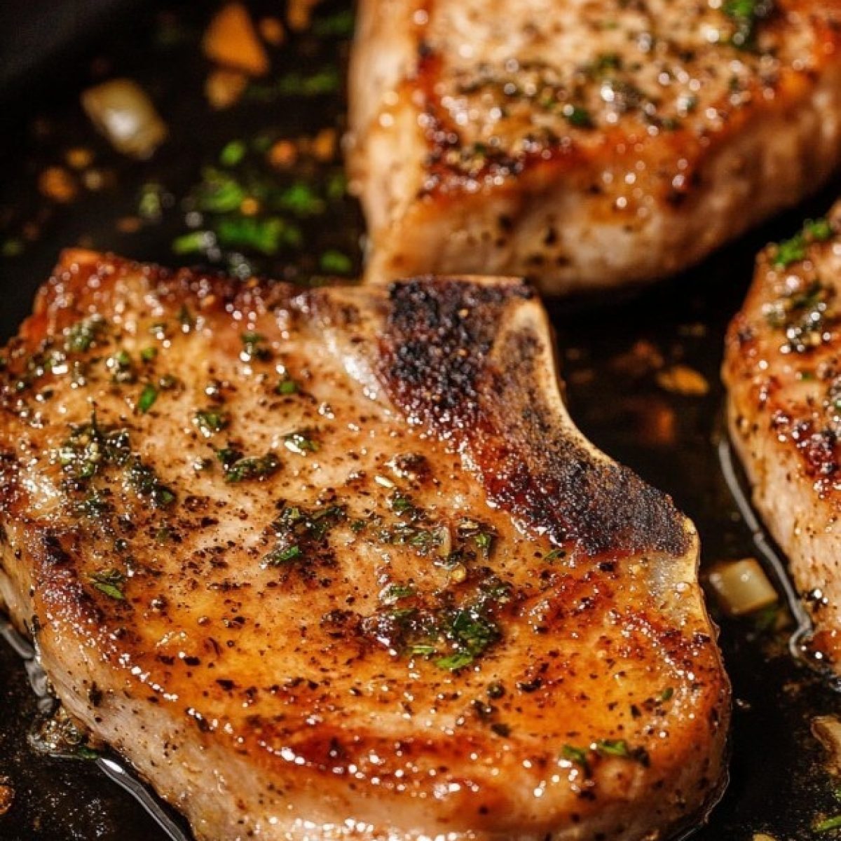 Honey Garlic Pork Chops