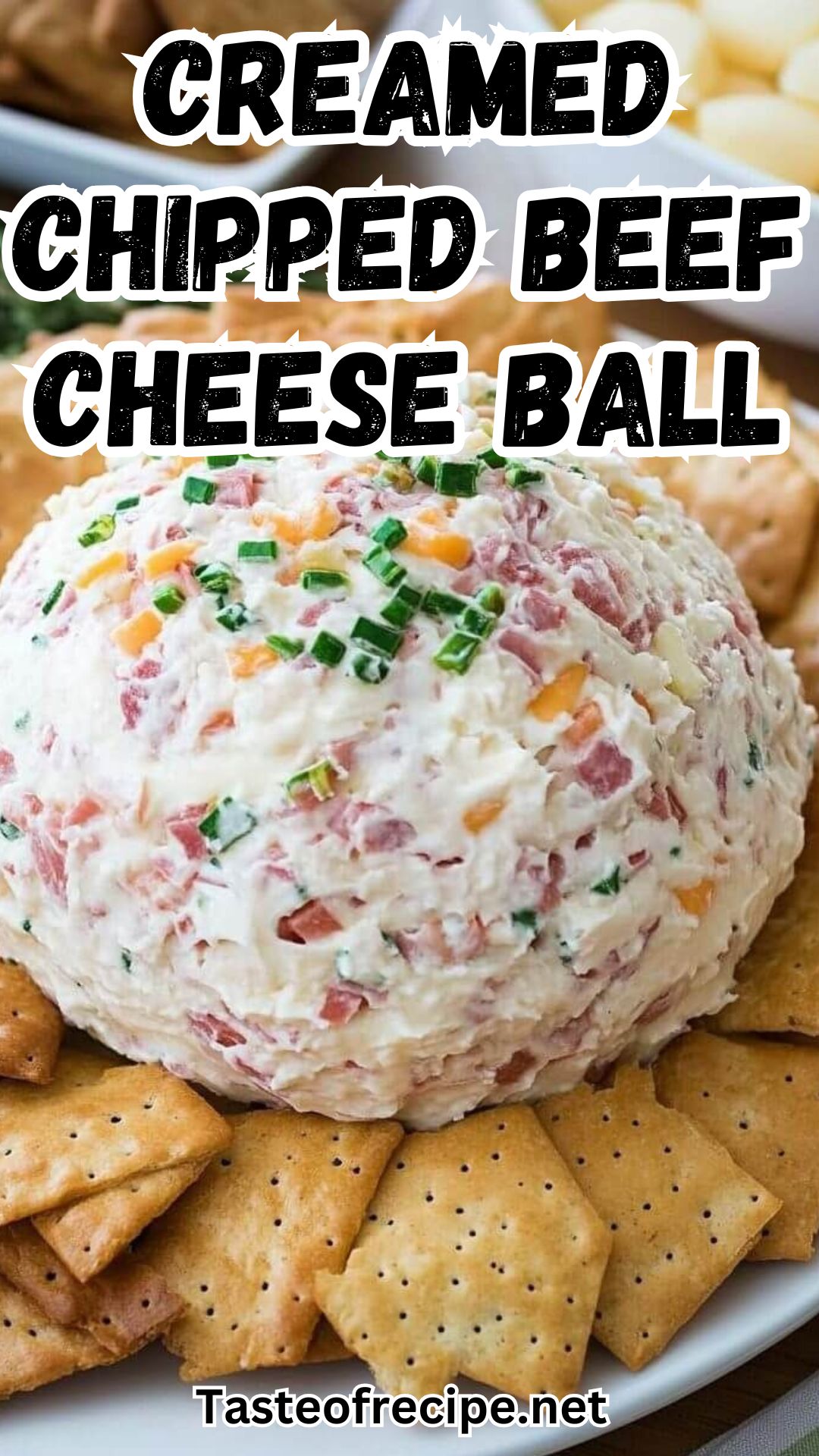 Creamed Chipped Beef Cheese Ball Creamed Chipped Beef Cheese Ball