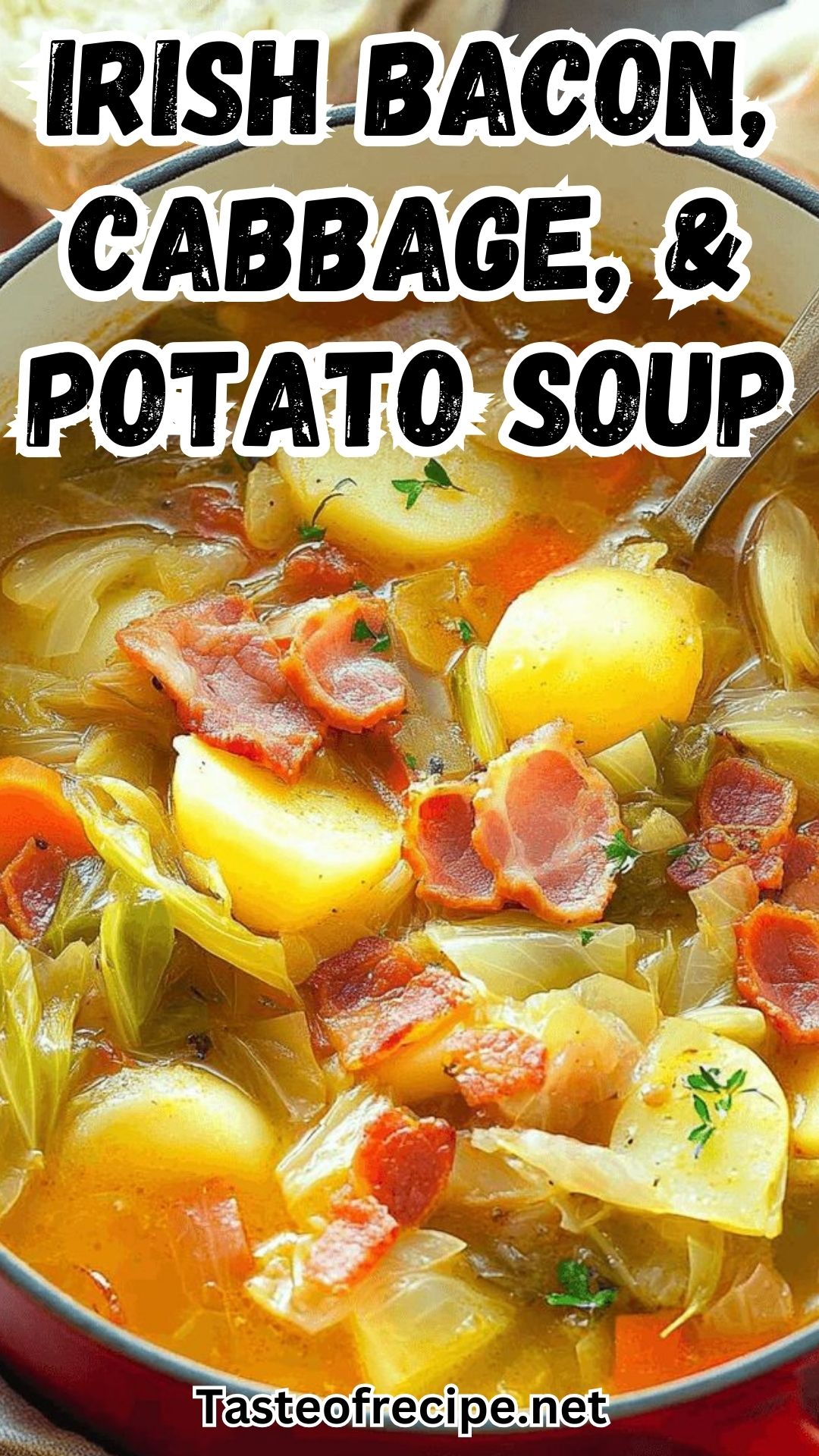 Irish Bacon, Cabbage, and Potato Soup Irish Bacon, Cabbage, and Potato Soup