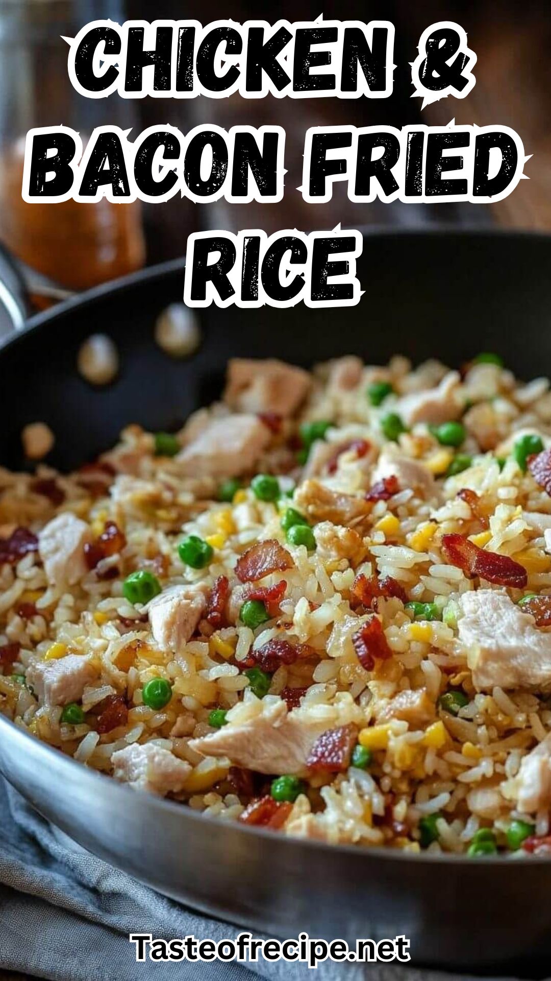 Chicken and Bacon Fried Rice Chicken and Bacon Fried Rice