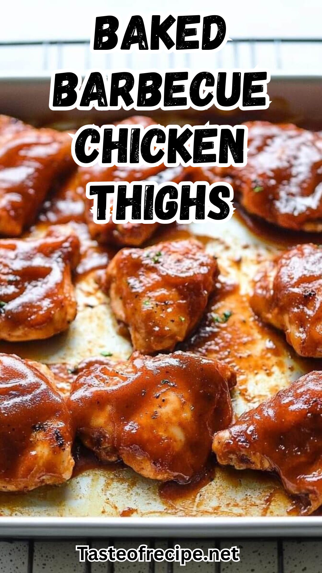 Baked Barbecue Chicken Thighs with Onions Baked Barbecue Chicken Thighs with Onions
