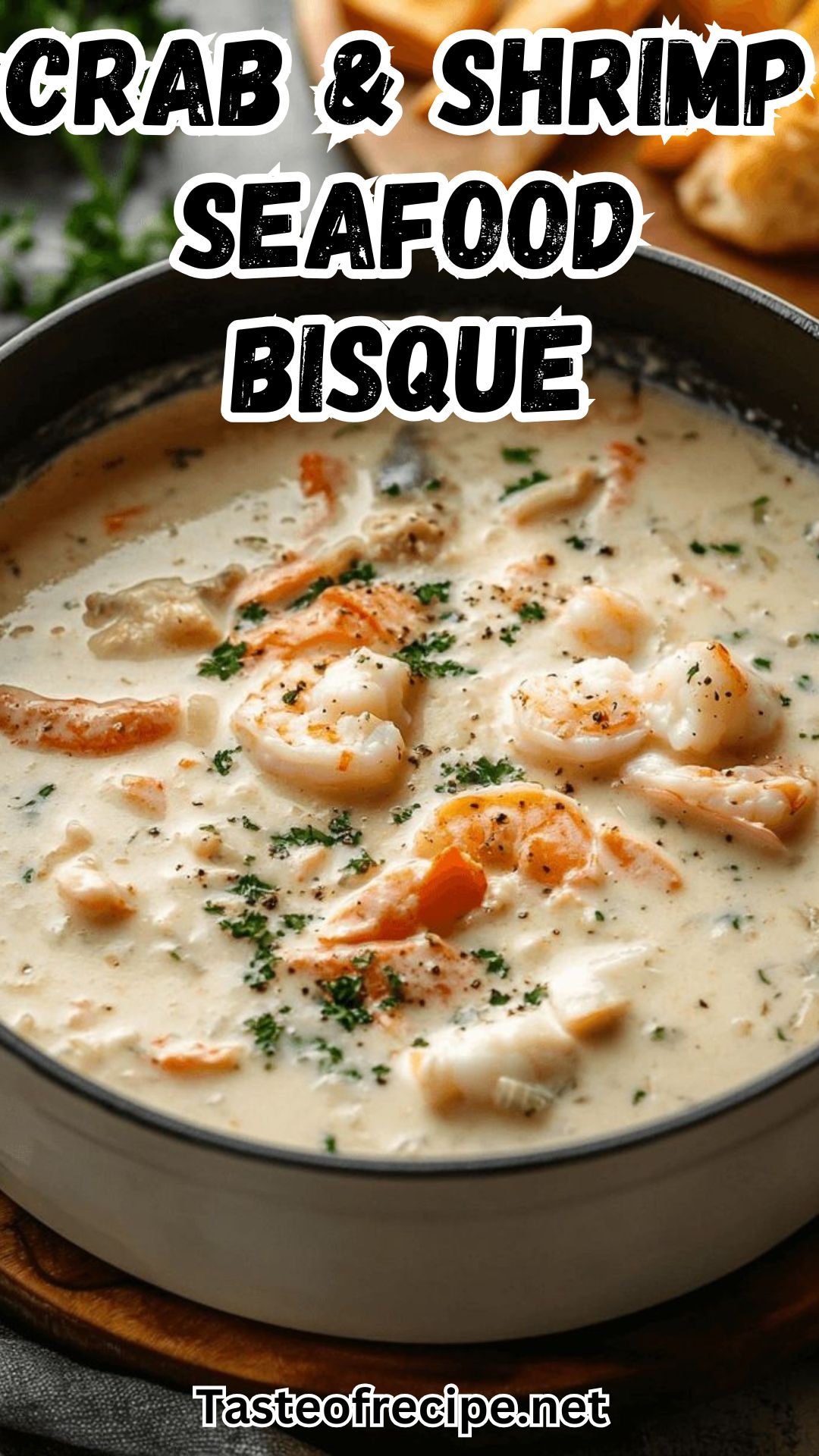 Crab and Shrimp Seafood Bisque Crab and Shrimp Seafood Bisque