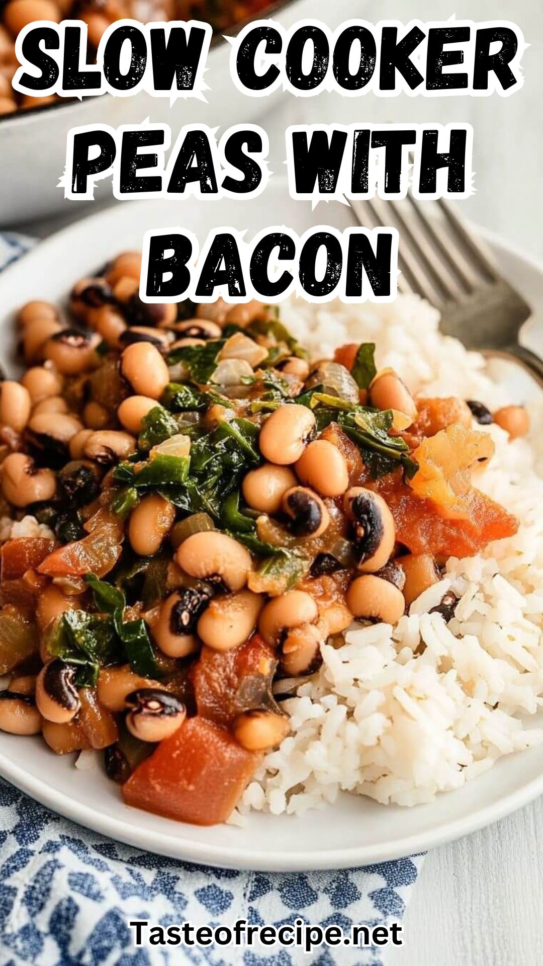 Slow Cooker Black-Eyed Peas with Bacon Slow Cooker Black-Eyed Peas with Bacon