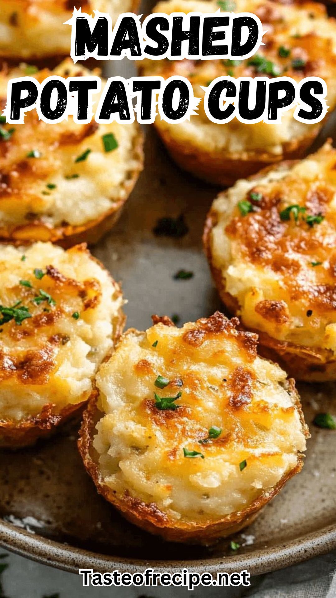 Garlic Parmesan Mashed Potato Cups Garlic Parmesan Mashed Potato Cups