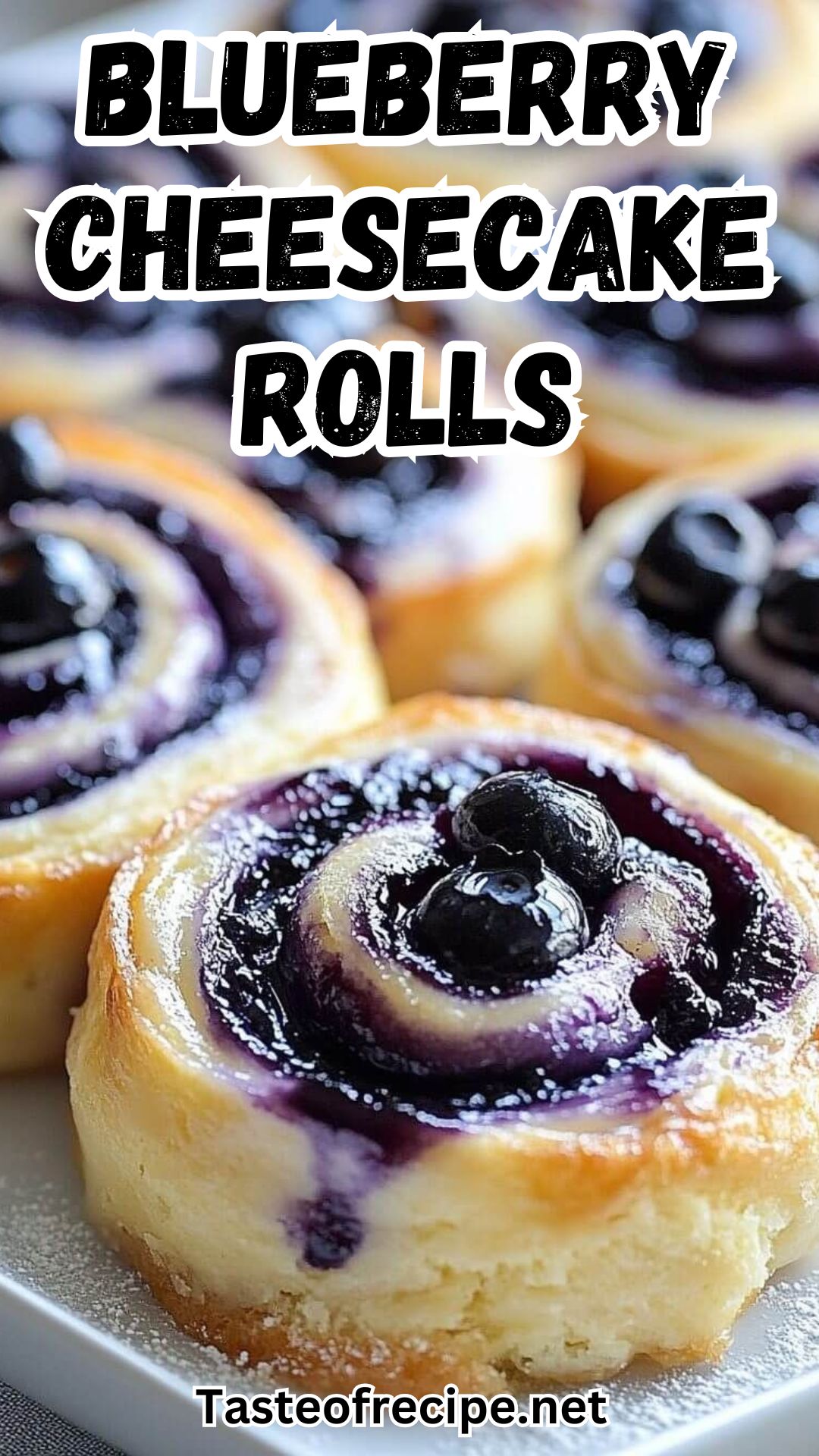 5-Ingredient Blueberry Cheesecake Rolls 5-Ingredient Blueberry Cheesecake Rolls