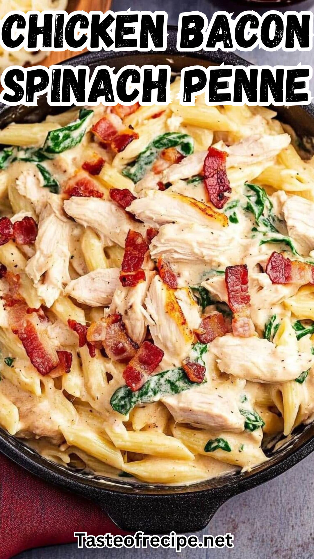 Chicken Bacon Spinach Penne Chicken Bacon Spinach Penne