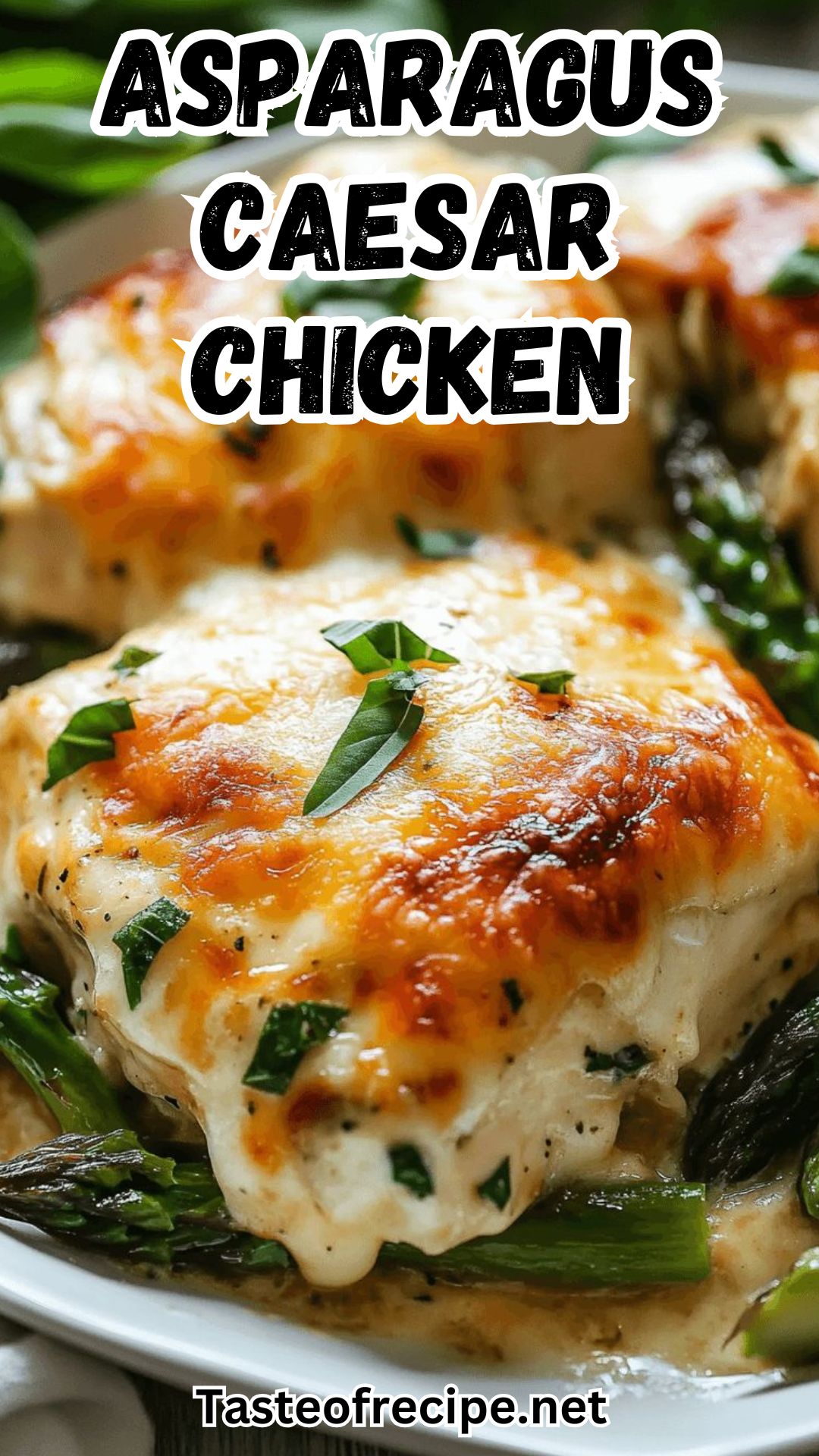 Caesar Chicken with Asparagus Caesar Chicken with Asparagus