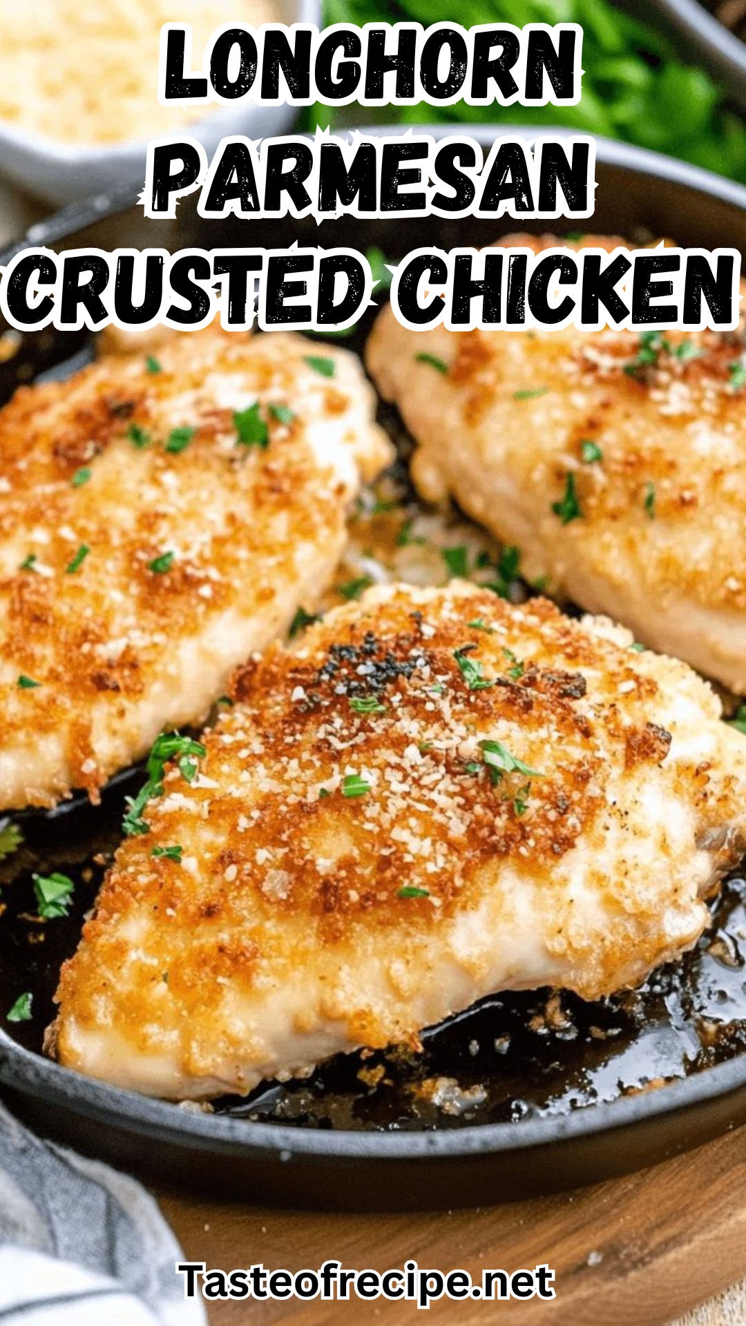Copycat Longhorn Parmesan Crusted Chicken Copycat Longhorn Parmesan Crusted Chicken