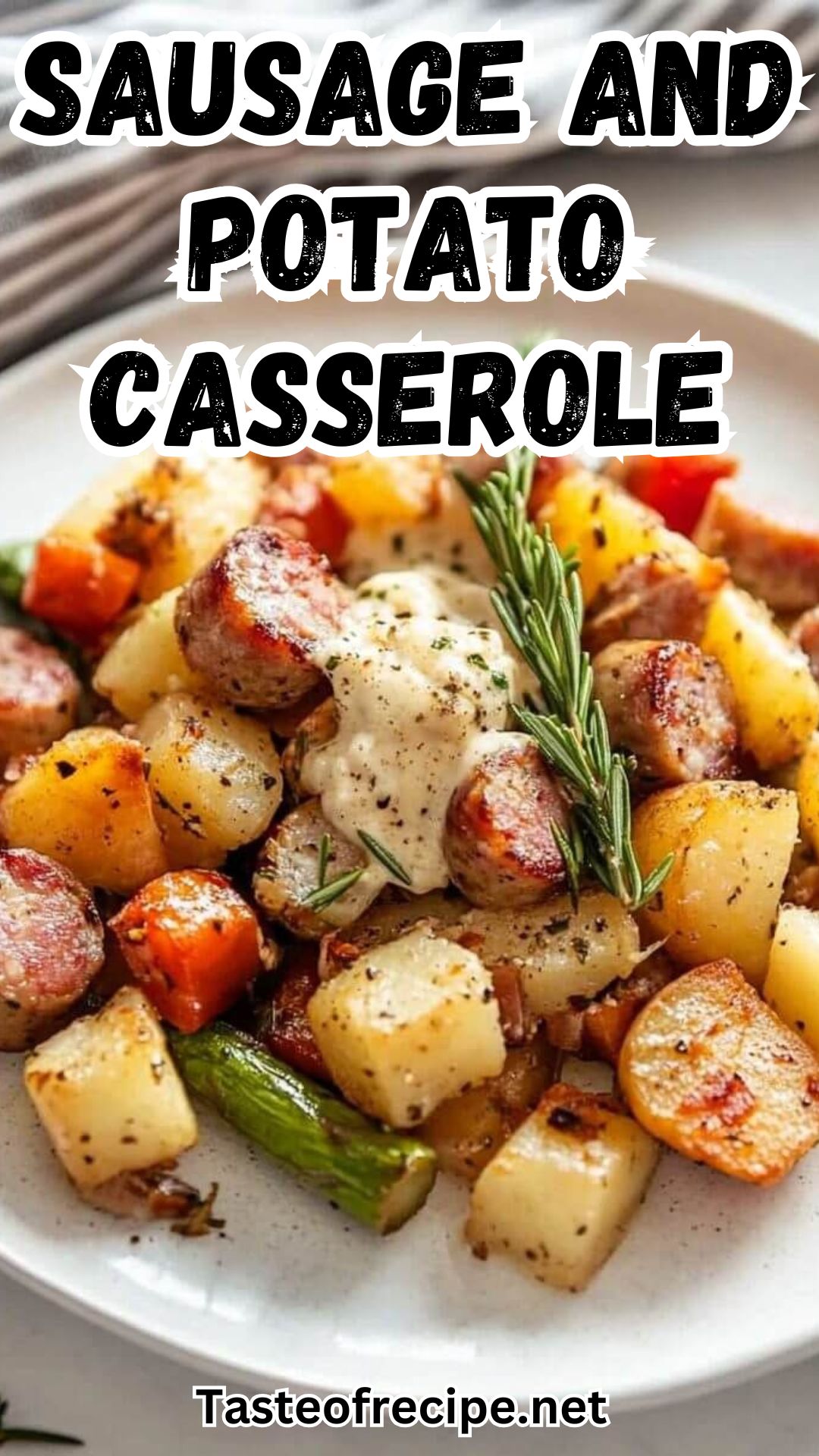 Sausage and Potato Casserole with Spring Veggies Sausage and Potato Casserole with Spring Veggies