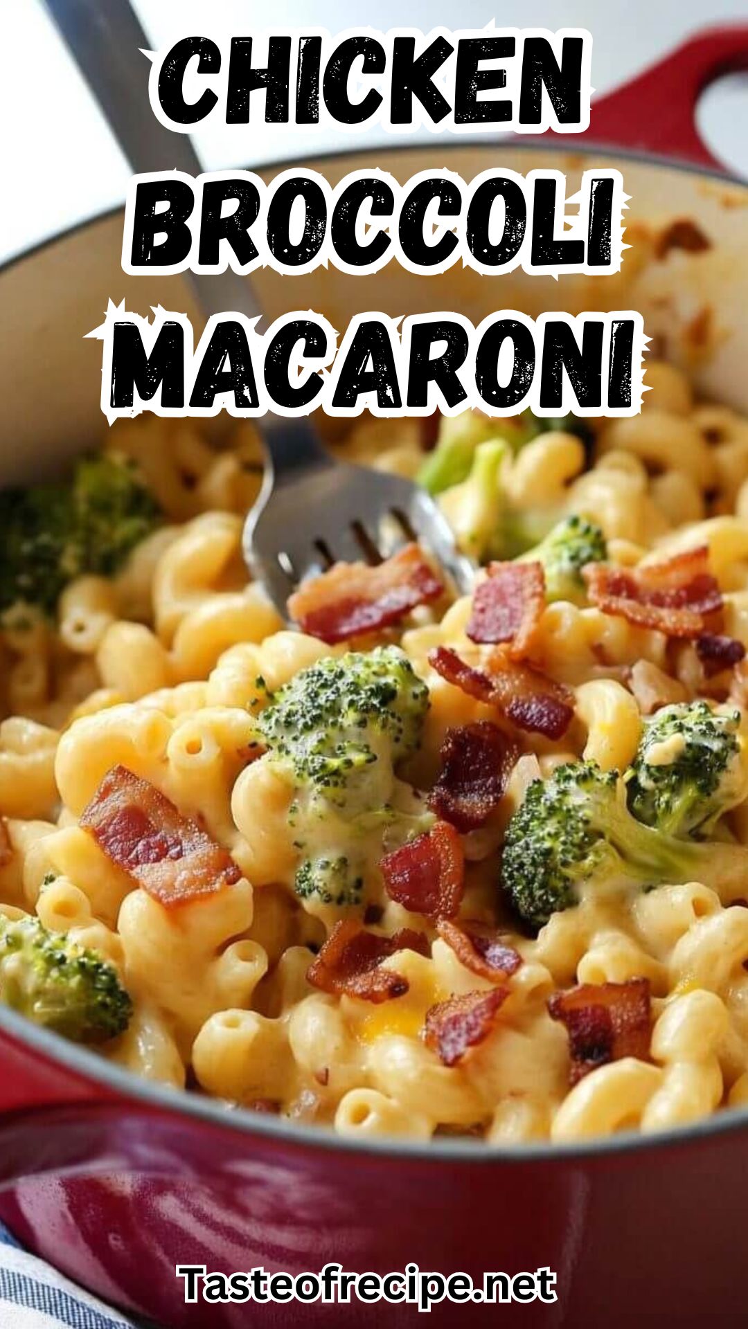 Chicken Broccoli Macaroni and Cheese with Bacon Recipe Chicken Broccoli Macaroni and Cheese with Bacon Recipe