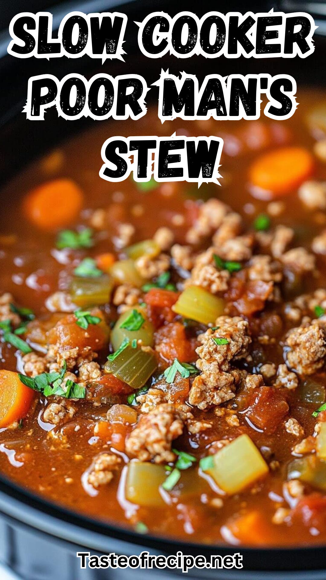 Slow Cooker Poor Man’s Stew Slow Cooker Poor Man's Stew